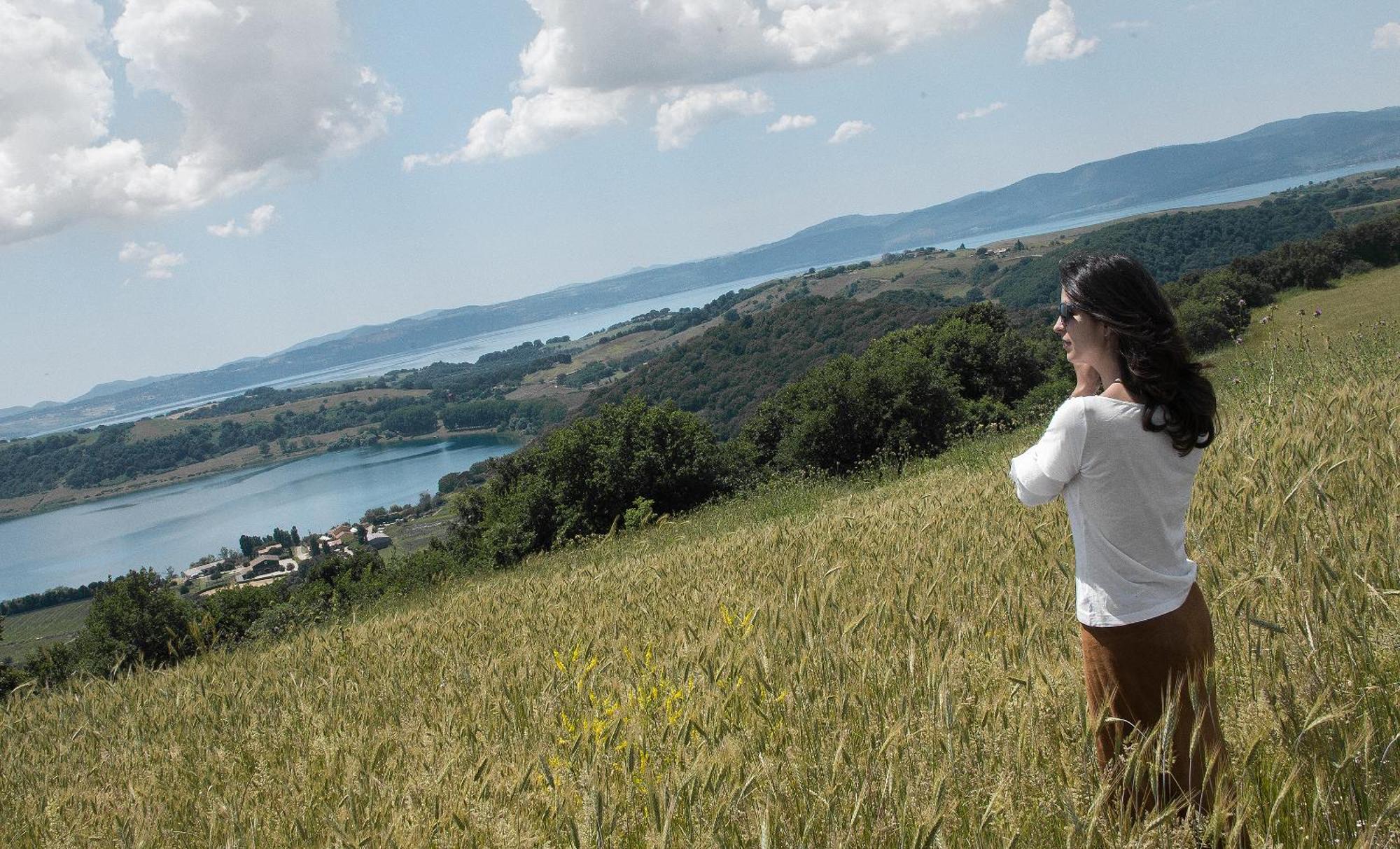 Agriturismo Potrero Grande Sul Lago Di Martignano Con Spiaggia Campagnano Di Roma Exterior foto